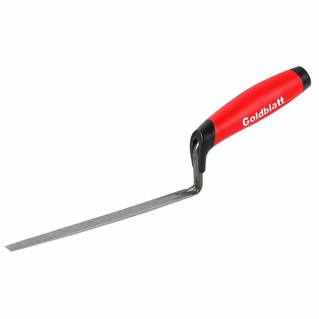 GOLDBLATT Pro Soft-Grip Tuck Pointing Trowel, 1/2 in. x 6-3/4 in. G06985